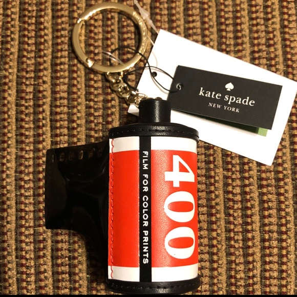 NWT-Kate Spade-SET-Picture This-Camera📷Wristlet & Film Roll🎞️Bag Charm/Keychain - Picture 10 of 16